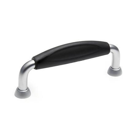 Otto Ganter Cabinet U Handle with Plastic Insulation, GN 425.7